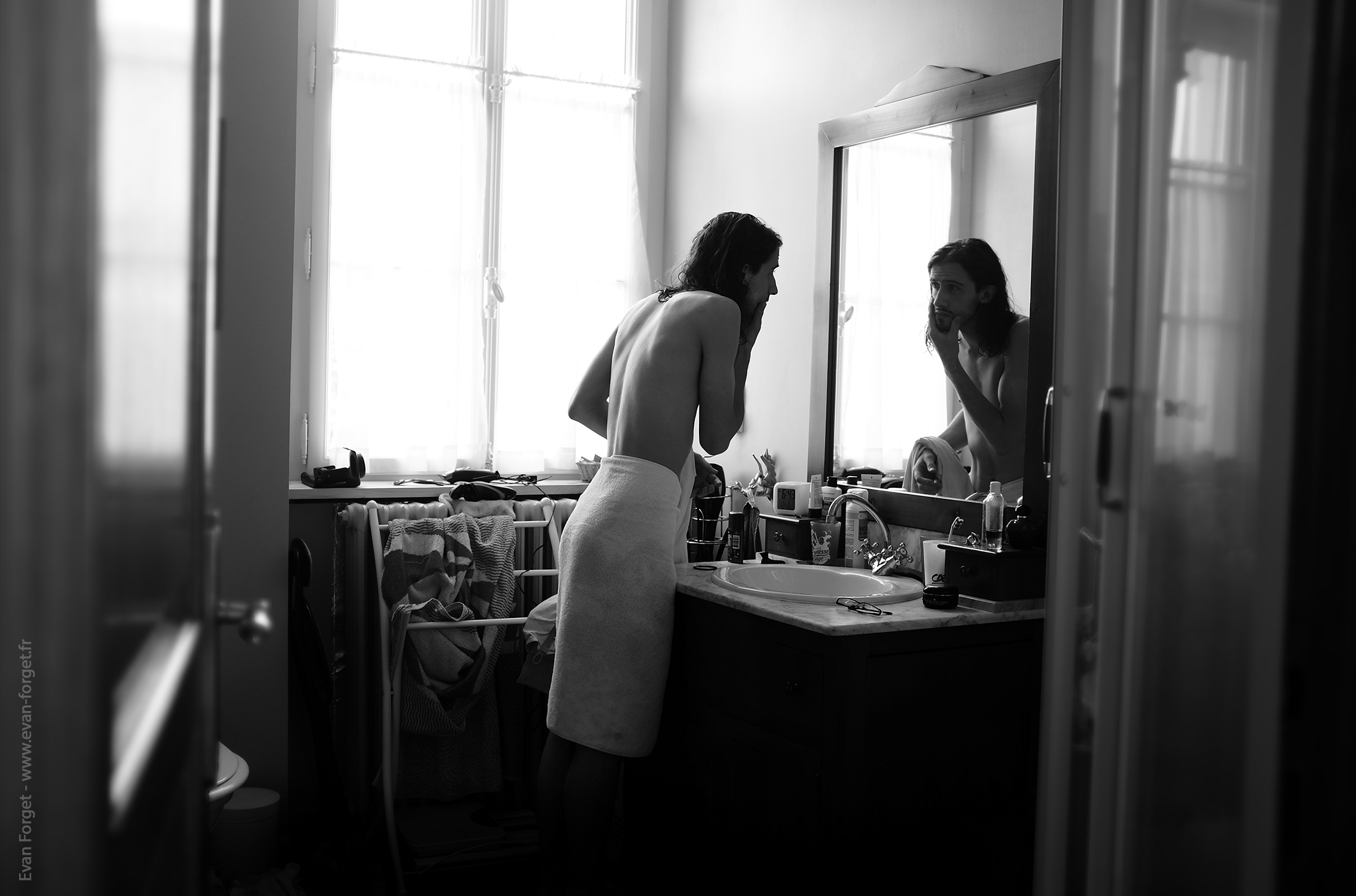 Evan Forget – Portrait fashion  noir et blanc couleurs