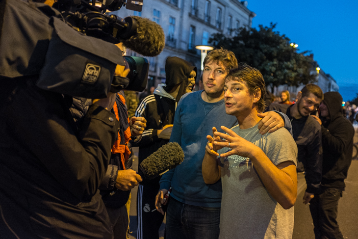 Emeutes de nantes – 1er Novembre