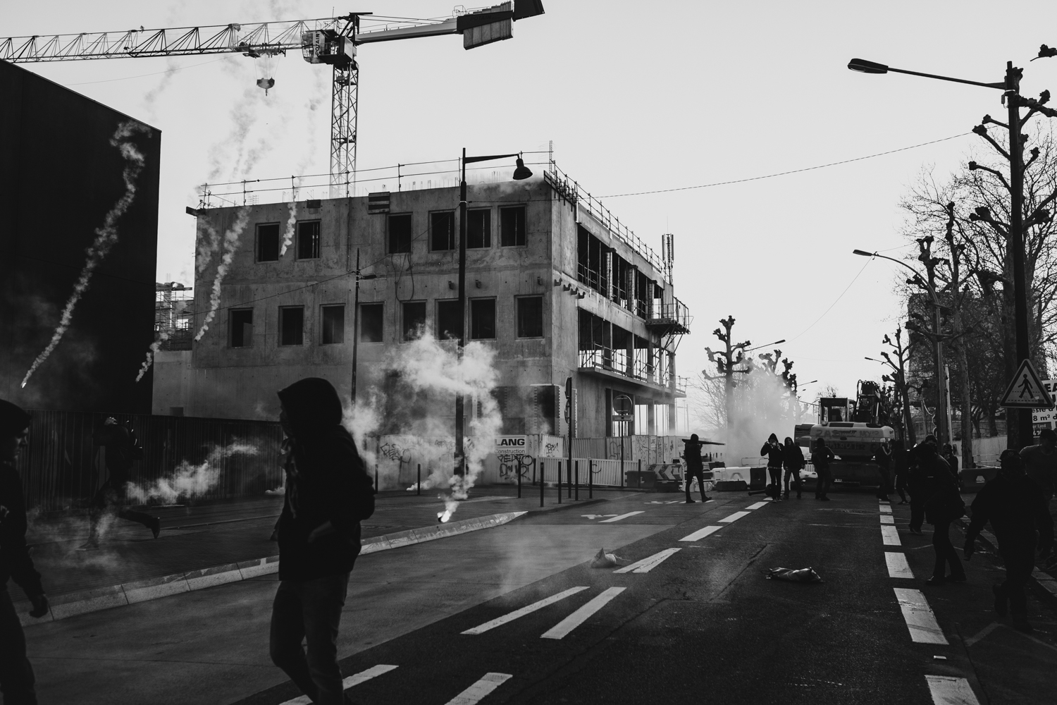 Evan Forget – Photographe sur Nantes / Émeutes de Nantes – 31 Mars 2016