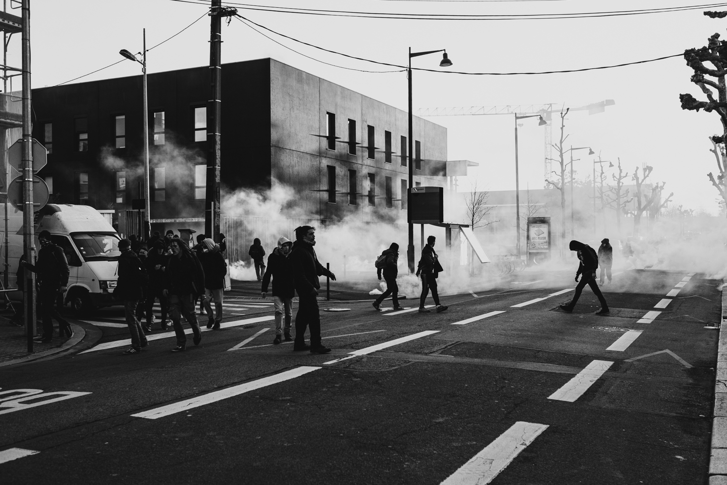 Evan Forget – Photographe sur Nantes / Émeutes de Nantes – 31 Mars 2016